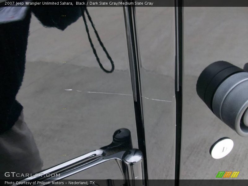 Black / Dark Slate Gray/Medium Slate Gray 2007 Jeep Wrangler Unlimited Sahara
