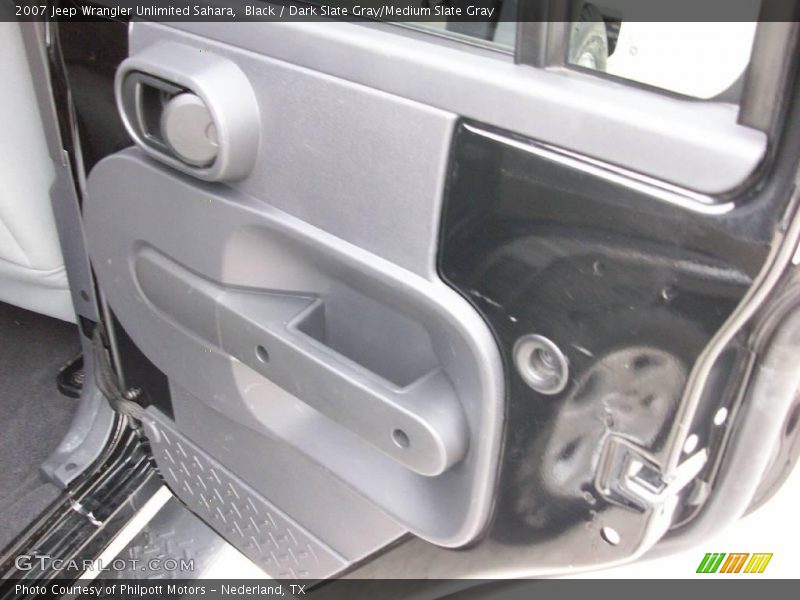 Black / Dark Slate Gray/Medium Slate Gray 2007 Jeep Wrangler Unlimited Sahara