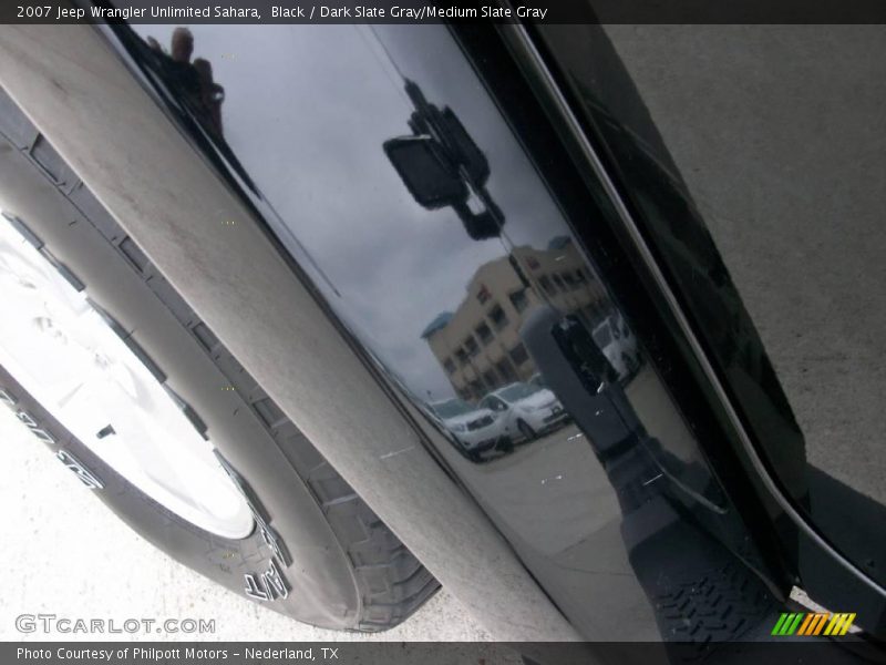 Black / Dark Slate Gray/Medium Slate Gray 2007 Jeep Wrangler Unlimited Sahara