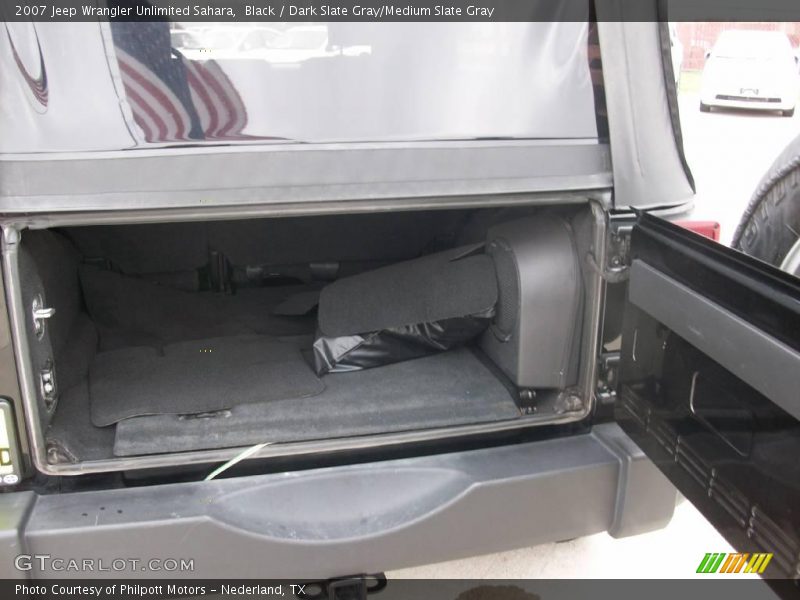 Black / Dark Slate Gray/Medium Slate Gray 2007 Jeep Wrangler Unlimited Sahara