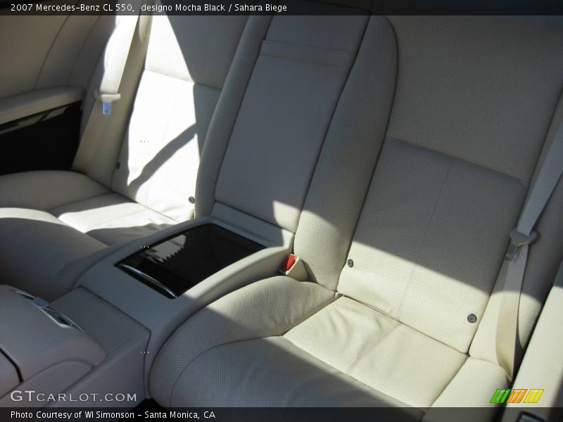 designo Mocha Black / Sahara Biege 2007 Mercedes-Benz CL 550
