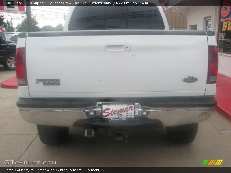 Oxford White / Medium Parchment 2000 Ford F350 Super Duty Lariat Crew Cab 4x4