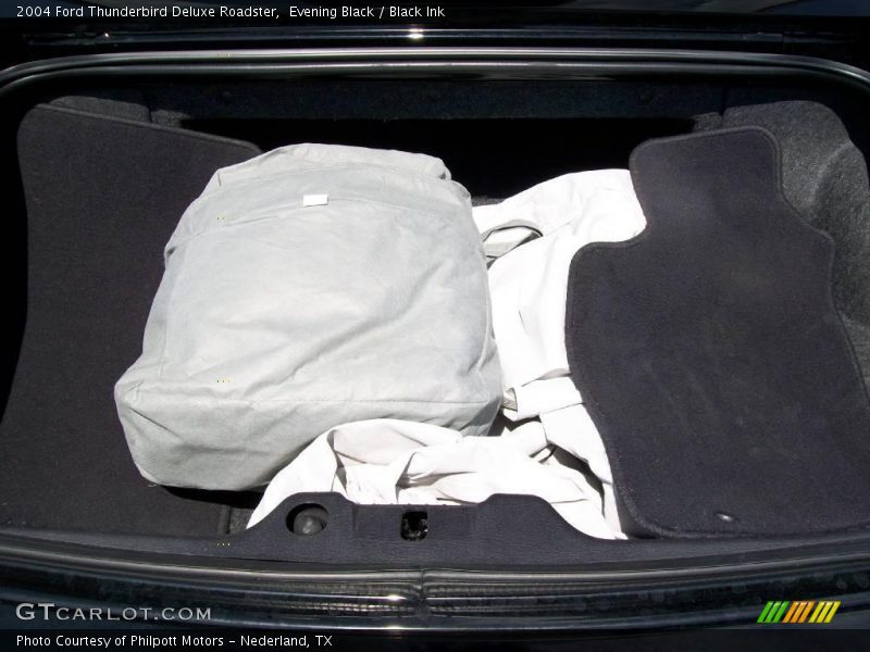 Evening Black / Black Ink 2004 Ford Thunderbird Deluxe Roadster