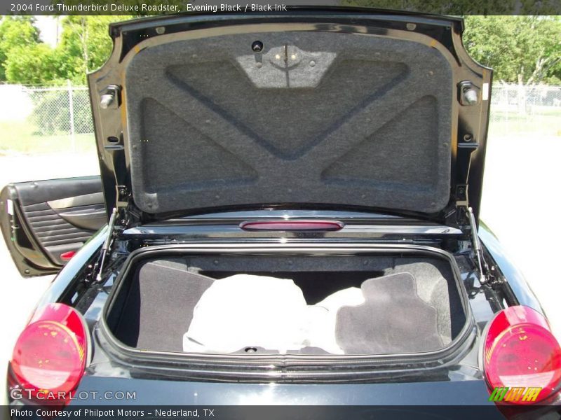 Evening Black / Black Ink 2004 Ford Thunderbird Deluxe Roadster