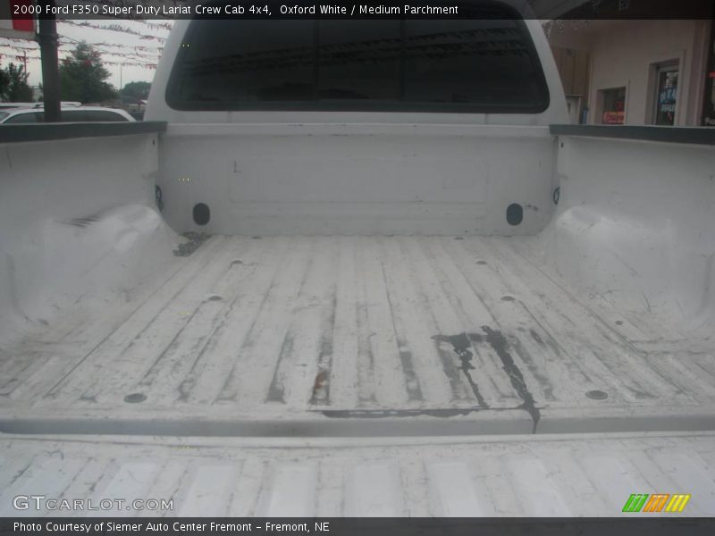 Oxford White / Medium Parchment 2000 Ford F350 Super Duty Lariat Crew Cab 4x4