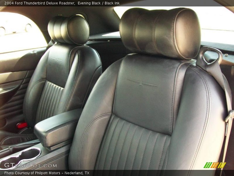 Evening Black / Black Ink 2004 Ford Thunderbird Deluxe Roadster