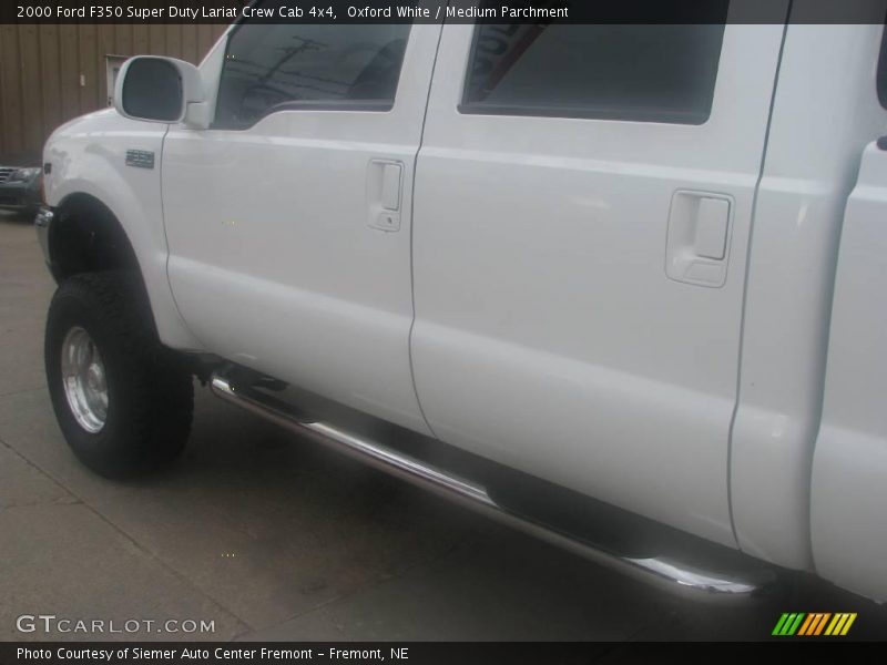 Oxford White / Medium Parchment 2000 Ford F350 Super Duty Lariat Crew Cab 4x4