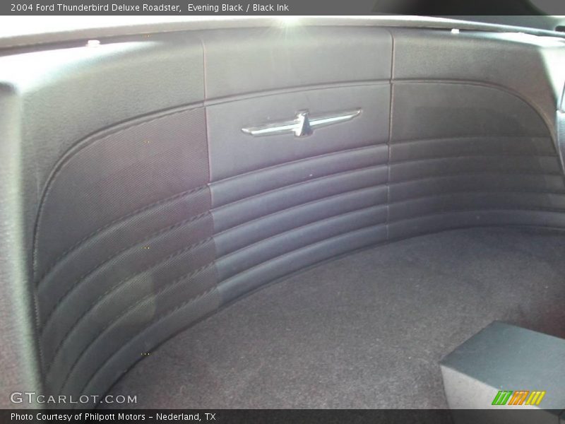 Evening Black / Black Ink 2004 Ford Thunderbird Deluxe Roadster
