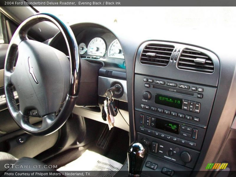 Evening Black / Black Ink 2004 Ford Thunderbird Deluxe Roadster