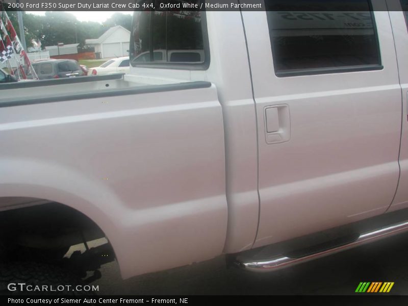 Oxford White / Medium Parchment 2000 Ford F350 Super Duty Lariat Crew Cab 4x4