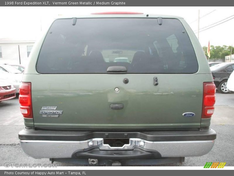 Vermont Green Metallic / Medium Graphite 1998 Ford Expedition XLT