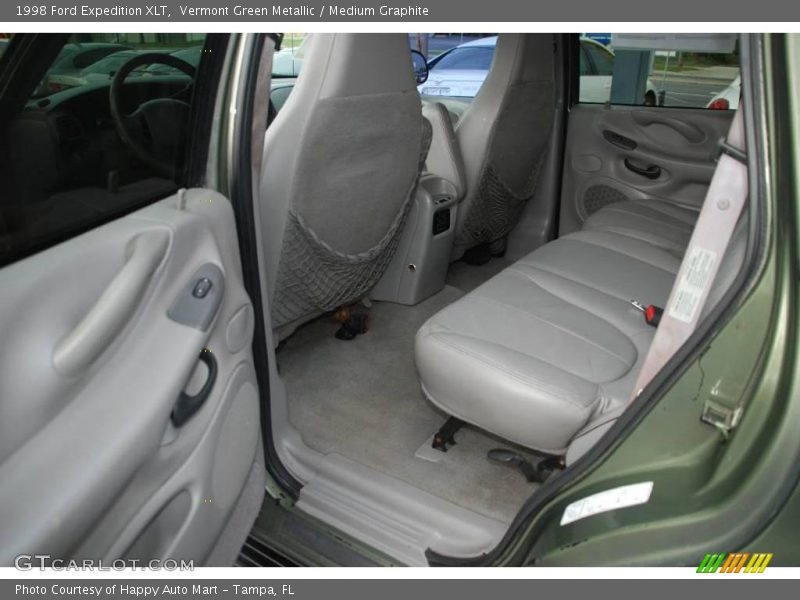 Vermont Green Metallic / Medium Graphite 1998 Ford Expedition XLT