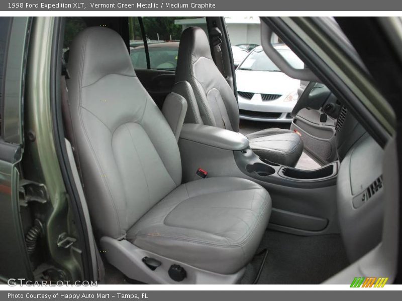 Vermont Green Metallic / Medium Graphite 1998 Ford Expedition XLT