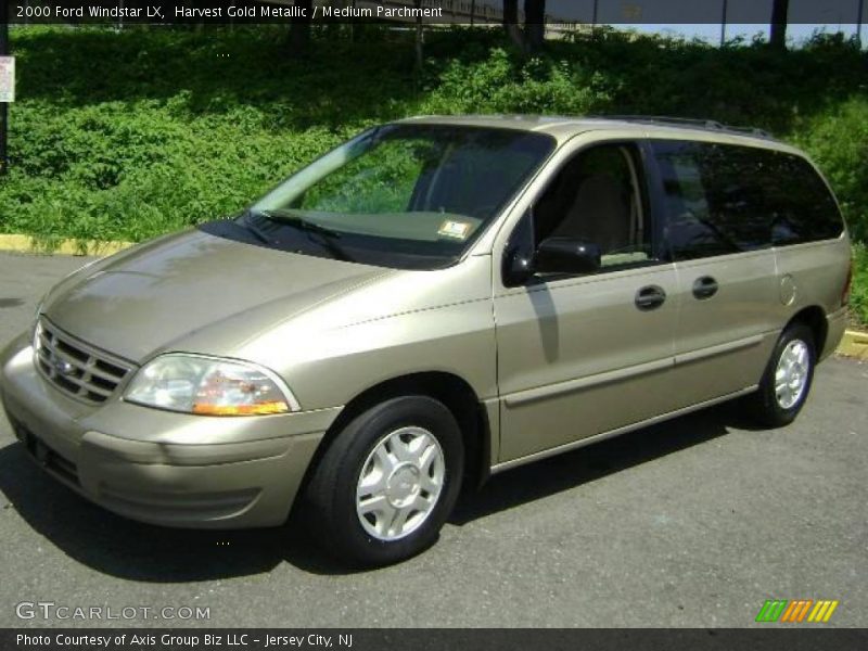 Harvest Gold Metallic / Medium Parchment 2000 Ford Windstar LX