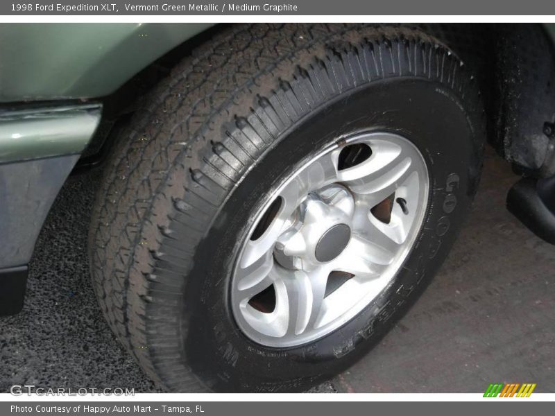 Vermont Green Metallic / Medium Graphite 1998 Ford Expedition XLT