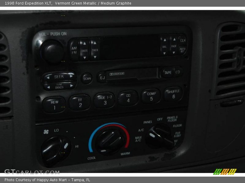 Vermont Green Metallic / Medium Graphite 1998 Ford Expedition XLT