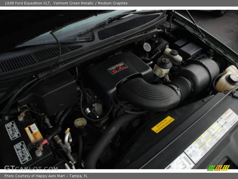 Vermont Green Metallic / Medium Graphite 1998 Ford Expedition XLT