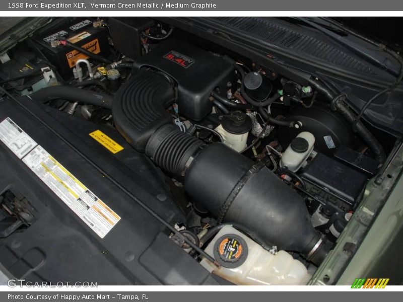 Vermont Green Metallic / Medium Graphite 1998 Ford Expedition XLT