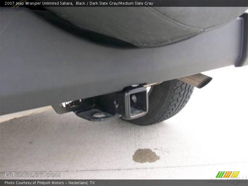 Black / Dark Slate Gray/Medium Slate Gray 2007 Jeep Wrangler Unlimited Sahara
