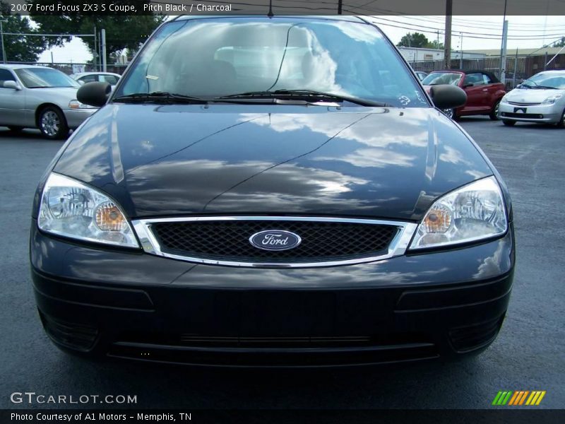 Pitch Black / Charcoal 2007 Ford Focus ZX3 S Coupe