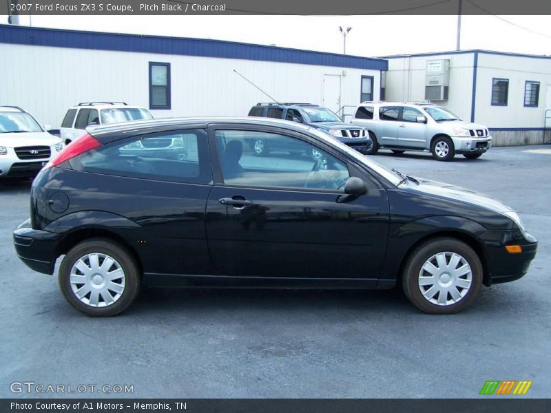 Pitch Black / Charcoal 2007 Ford Focus ZX3 S Coupe