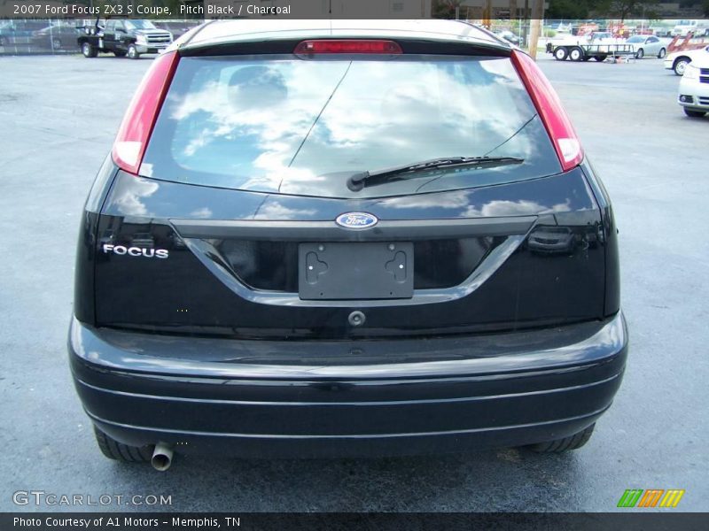 Pitch Black / Charcoal 2007 Ford Focus ZX3 S Coupe