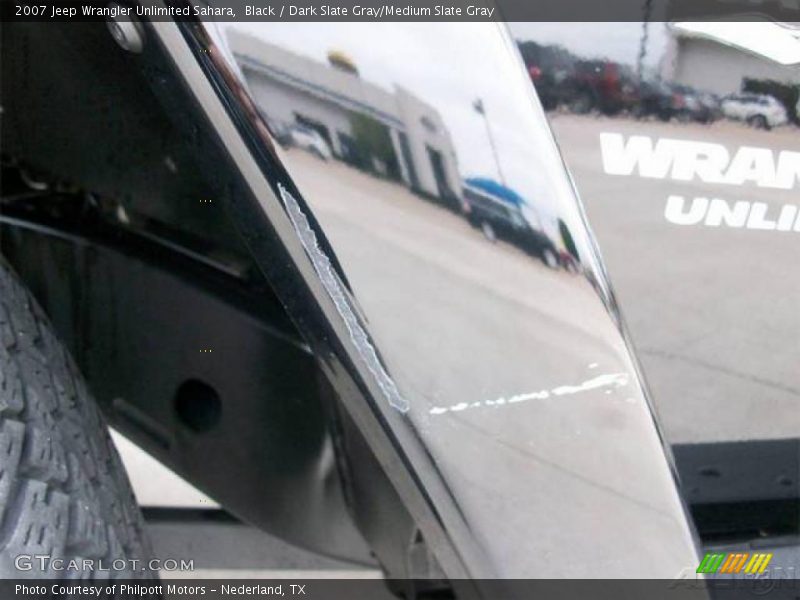 Black / Dark Slate Gray/Medium Slate Gray 2007 Jeep Wrangler Unlimited Sahara