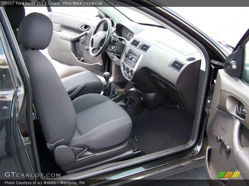 Pitch Black / Charcoal 2007 Ford Focus ZX3 S Coupe