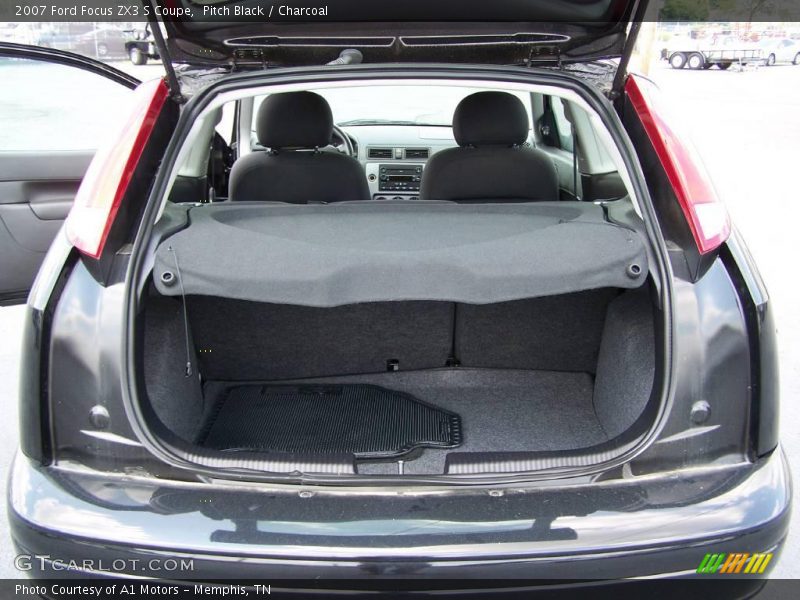 Pitch Black / Charcoal 2007 Ford Focus ZX3 S Coupe