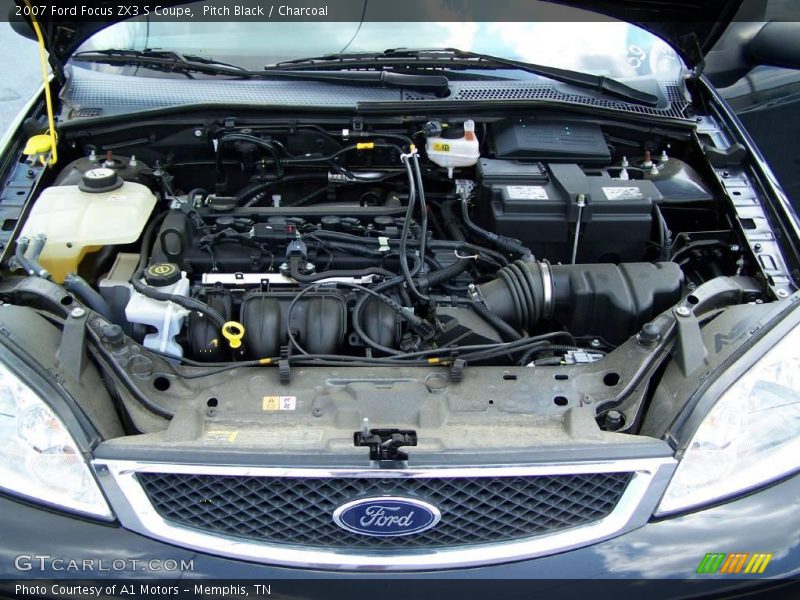 Pitch Black / Charcoal 2007 Ford Focus ZX3 S Coupe