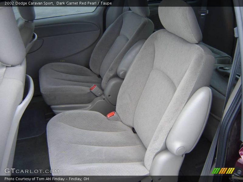 Dark Garnet Red Pearl / Taupe 2002 Dodge Caravan Sport