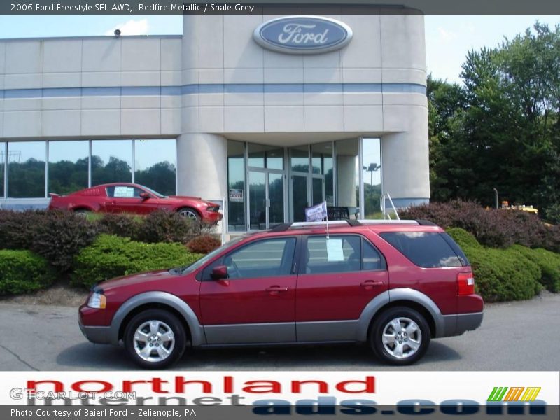 Redfire Metallic / Shale Grey 2006 Ford Freestyle SEL AWD