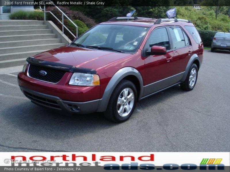 Redfire Metallic / Shale Grey 2006 Ford Freestyle SEL AWD
