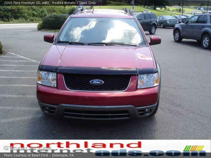 Redfire Metallic / Shale Grey 2006 Ford Freestyle SEL AWD