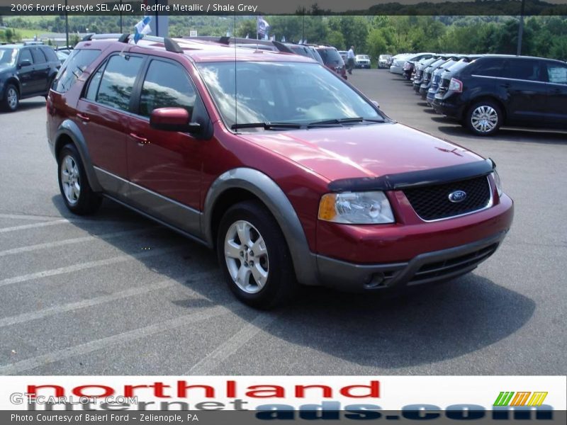 Redfire Metallic / Shale Grey 2006 Ford Freestyle SEL AWD