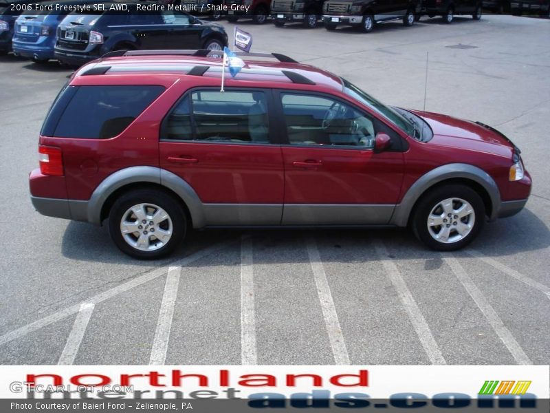 Redfire Metallic / Shale Grey 2006 Ford Freestyle SEL AWD