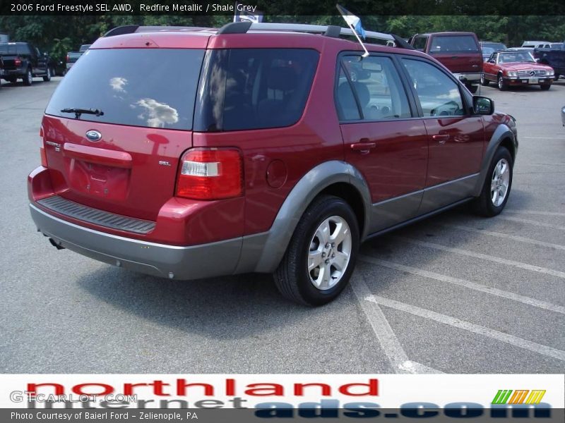 Redfire Metallic / Shale Grey 2006 Ford Freestyle SEL AWD