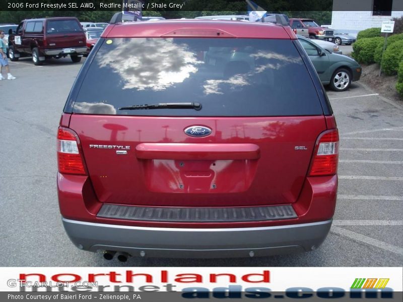 Redfire Metallic / Shale Grey 2006 Ford Freestyle SEL AWD