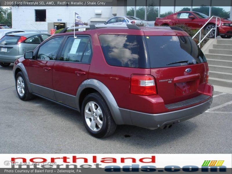 Redfire Metallic / Shale Grey 2006 Ford Freestyle SEL AWD