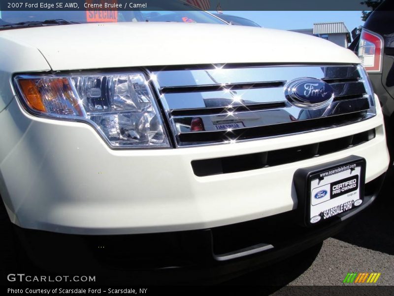Creme Brulee / Camel 2007 Ford Edge SE AWD