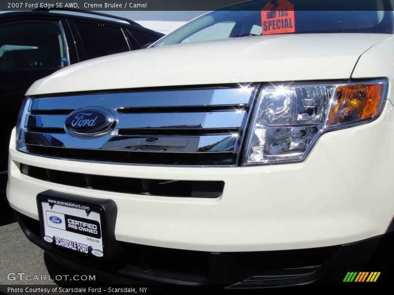 Creme Brulee / Camel 2007 Ford Edge SE AWD