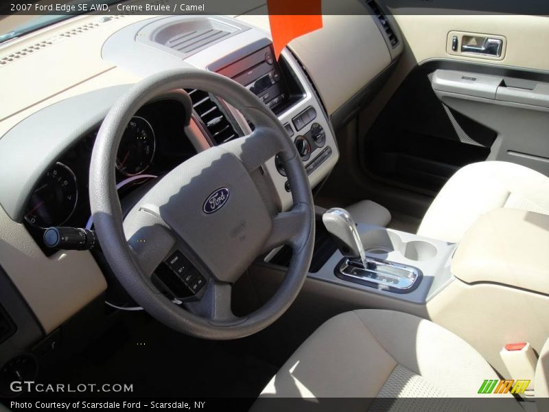 Creme Brulee / Camel 2007 Ford Edge SE AWD