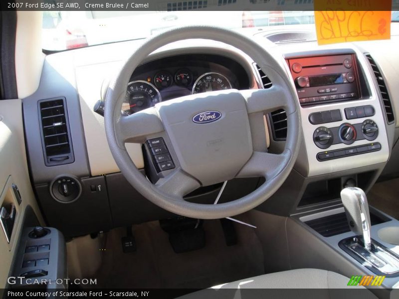Creme Brulee / Camel 2007 Ford Edge SE AWD