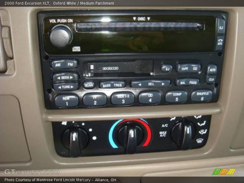 Oxford White / Medium Parchment 2000 Ford Excursion XLT