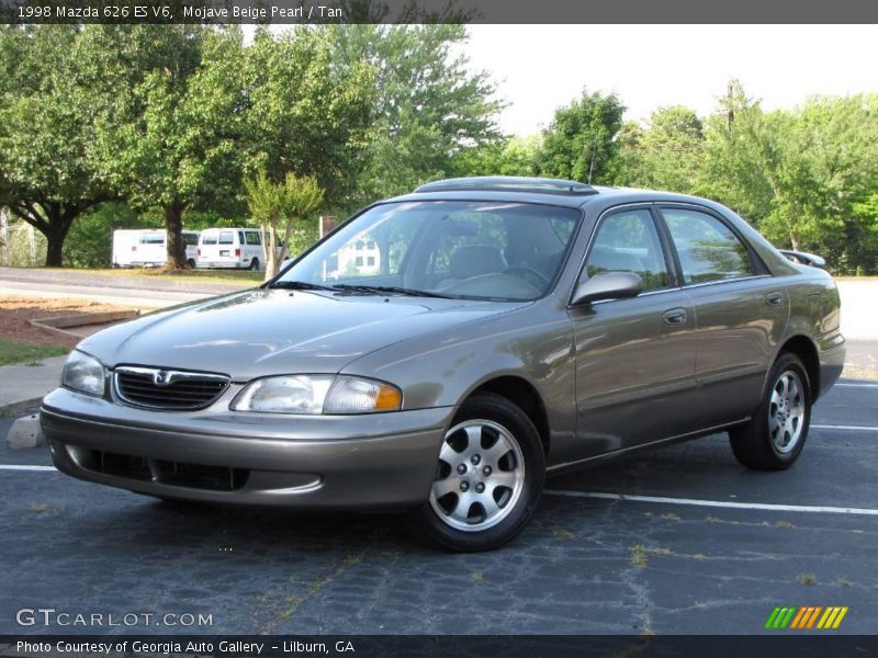 Mojave Beige Pearl / Tan 1998 Mazda 626 ES V6