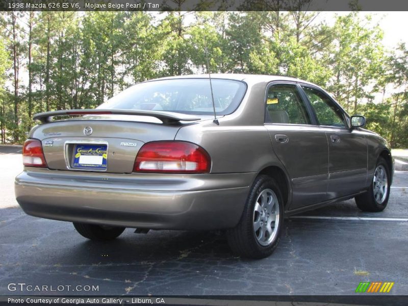 Mojave Beige Pearl / Tan 1998 Mazda 626 ES V6