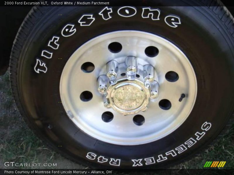 Oxford White / Medium Parchment 2000 Ford Excursion XLT