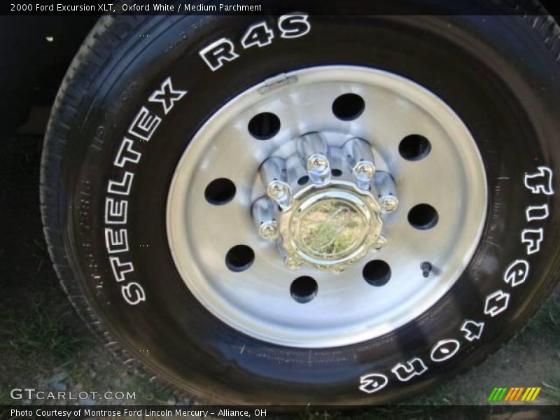 Oxford White / Medium Parchment 2000 Ford Excursion XLT