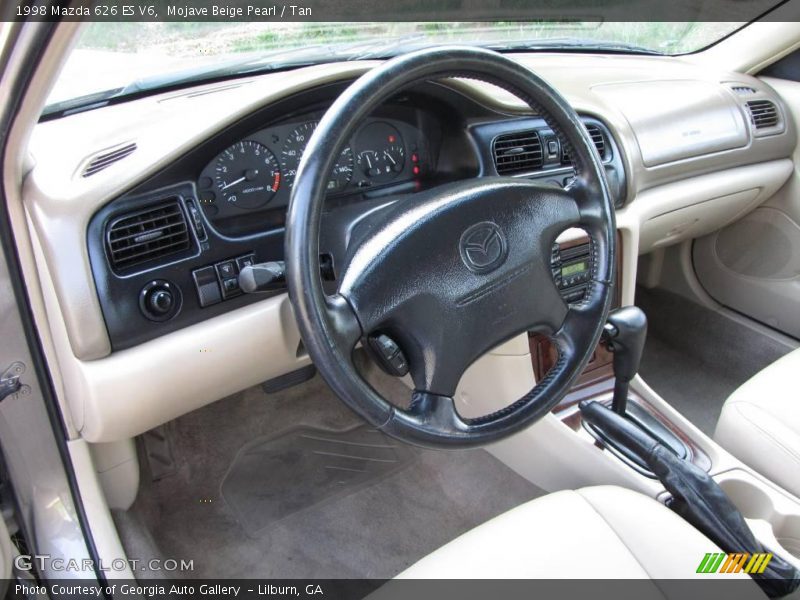 Mojave Beige Pearl / Tan 1998 Mazda 626 ES V6
