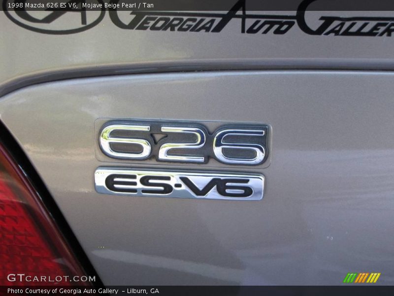 Mojave Beige Pearl / Tan 1998 Mazda 626 ES V6